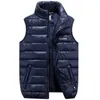 2017 hommes épaissir mince gilets décontractés chapeau gilet détachable pour hiver jeunesse tendance grande grande taille S-6XL 6 couleurs HKD230828