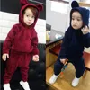 Kleidungssets KEAIYOUHUO 2021 Mode Baby Jungen Kleidung Set Winter Kostüm Kinder Kleidung Kleinkind Mädchen Baumwolle Mädchen Sport Anzüge Für 15 Jahre alt x0828