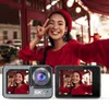 Новая экшн-камера F6 4K 60FPS 48MP 2.2 Touch LCD EIS Dual Screen Wi-Fi 170D водонепроницаемый пульт дистанционного управления 8x Zoom Go Sports Pro Cam HKD230828