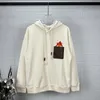 Womens Jumper Es Designer Fashion Pure Men's Cotton Hooded tröja Autumn and Winter New Korean Version unisex ins trend 891