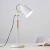 Table Lamps For Study Office/ Desk Lights Reading&bedroom Decor Lamp Wooden Home Creative Protection Nordic Adjustable Eye Simple