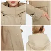 Womens Wool Blends MIEGOFCE Spring Autumn Fashion Long Trench Coat Female Hooded Belt Jacket Casual Loose Windbreaker Parka F23809 230828
