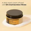 COSRX Advanced Snail 92 All In One Cream Moisturizing Enriched With 92% Of Snail Mucin To Give Skin Nourishment 100g