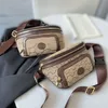 حقائب الخصر المصممة أحدث Stlye الشهيرة Bumbag Cross Body Fashion Bag Bell Brown Bum Bum Usisex CHD2308261 XRONG_TOTES