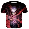 القمصان الرجال thirts jujutsu kaisen satoru gojo men/women 3d print t-shirt therm