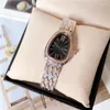 Wristwatches Women Watches Rose Gold Diamond Casual Quartz Dress Small Dial Ladies Silver Bracelet Stainless Steel Watch