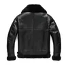 Men's Jackets 100% Natural Sheepskin Leather Jacket Winter Coat Real Fur Warm Explosive Style Sherpa Men's Large Fur Motorcycle Jacket Fashion 230828