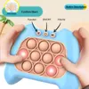 Brinquedo de descompressão Crianças Press It Jogo Fidget Brinquedos Pinch Sensory Quick Push Handle Jogo Squeeze Aliviar Stress Decompress Montessori Toy para Kid 230827