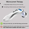 Gezicht Massager 4D Microstroom Roller USB Oplaadbaar Gezicht Lift Schoonheid Lichaamsmassage voor Anti Aging Rimpels Slim 230828