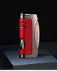 New Metal Turbo Outdoor Windproof Cigar Lighter Refillable Butane No Gas Lgnition Gadget Gifts For Men And Women YSUH