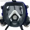 Vêtements Masque à gaz de protection multifonctionnel 6800 Masque de protection ultra-transparent entièrement scellé Peinture en aérosol Masque à gaz à rayonnement nucléaire HKD230828