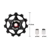 Dérailleurs de vélo ZTTO 11T 13T VTT vélo dérailleur arrière roue roulement en acier poulie AL7075 CNC rouleau de guidage de vélo de route 4mm 5mm 6mm 230826