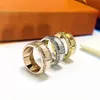 Stenen ring voor man vrouw unisex mode zilver zilver goud monogram ringen luxe designer sieraden verlovingsring met doos accessoires g5