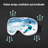 Ski Goggles Ski Goggles Double Layers UV400 Anti-fog Big Ski Mask Glasses Skiing Snow Men Women Snowboard Goggles Skiing Sunglasses Eyewear 230828