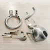 Short Chastity Devices prince albert Small Lock Cage Bird Bondage Male PA Birdlock Gear Stainless Steel Penis For Man Cbt gays bdsm Fetish Sex Toy Chastity Male Small