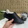 Designer sapatos casuais tênis ace tênis casual vestido homens mulheres lace up clássico padrão de couro branco fundo gato tigre impressão esportes amante treinadores