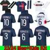 Jerseys de fútbol Jugador 10 Jersey de fútbol Hakimi Sergio Ramos M.asension 23 24 Maillots Camiseta de fútbol 2023 2024 Hombres Kit para niños Conjuntos Uniforme