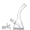 Mini verre Bongs Dab Rigs narguilé 10mm Joint femelle avec verre tabac à fumer bol petit barboteur bécher conduites d'eau plate-forme pétrolière Bong