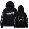 Herrtröjor tröjor anime hoodie tokyo ghoul kenaki hoodies män kvinnor avslappnad löst tryck pullover harajuku streetwear herrkläder 230828