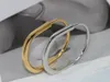 Titânio aço pulseira marca designer bloqueio pulseira prata rosa ouro pulseiras cristal não para mulheres jóias com saco de veludo caixa festa presente 7hnu