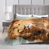 2023 Coperta Wildlife Personalizzazione delle immagini HD Designer Morbido tappeto Biancheria da letto per divano Regalo per le vacanze di Halloween