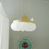 Pendelleuchten Nordic Cloud Castle Kinder Lichter Moderne Cartoon Jungen Mädchen Schlafzimmer Wohnkultur Wohnzimmer Esszimmer Studie