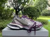 Tasarımcı Üçlü S 3XL Sneaker Ayakkabı Örgü Eğitmeni Tess 10 Gomma Paris Hız Koşucusu Beyaz Siyah Gümüş Erkekler Kadın Platformu Orijinal Kutu 35-46 ile Açık Hava Sporları
