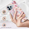 32Designs Marble Soft IMD TPU Chromed Cases For Iphone 15 Pro Max 14 Plus 13 12 11 Samsung S23 FE A24 Fashion Flower Ocean Bling Scale Plating Granite Stone Back Cover