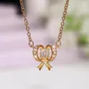 Pendant Necklaces Huitan Fashion Wedding Necklace For Women Modern Design Luxury Cubic Zirconia Pendent Fancy Girl Gift Statement Jewelry