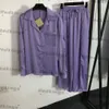 Female Soft Silk Pajamas Set Creative Embroidery Two Pieces Sleep Shirts Pants Luxury Cardigan Tops Sleepwear