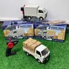 Elektro/RC Tiere 110116 Wpl D12 Rc Auto Simulation Drift Klettern Lkw Led Licht Haul Fracht Fernbedienung Elektrische Spielzeug Geschenk für Kinder x0828