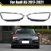 Auto Front Ersatz Scheinwerfer Transparent Fall Shell Licht Lampe Kappen Scheinwerfer Glas Objektiv Abdeckung Für Audi A5 2017 ~ 2021