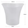 Kylare 3 färger byter LED Ice Bucket Champagne Wine Beer Cooler Party KTV Clubs Xmas 5L Pick Bar Lyse LED Ice Bucket Supply HKD23082