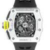 Richarmill Watch Tourbillon Automatyczne mechaniczne zegarki mechaniczne Szwajcarskie zegarki męskie RM11-03 Automatyczne tytanowe pudełko/papier WN-Z5YF