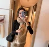 2023 new brand explosive luxury scarf designer scarf for women shawl rabbit velvet core high-end fabric to show the famous warm temperament multi-color optional