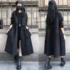 Damen Trenchcoats Schwarz Windjacken Temperament Mode Frauen Mantel 2023 Frühling Herbst Damen Jacke Lose Wilde Lange Weibliche Oberbekleidung