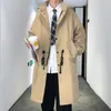 Мужские траншеи Coats 2023 Прибытие Spring Coat мужчины высококачественные повседневные куртки модные ветровки Размер M-3XL