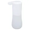 Vloeibare zeepdispenser Automatische sensor Touchless Wit Plastic Werkt op batterijen 600 ml voor badkamer