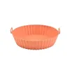 Four de cuisson Pan de poulet frit panier tapis Air poêle à frire en gel de silice poêle de cuisson accessoires de cuisine facile à nettoyer HKD230828