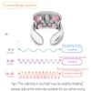 Nekkussen masseren Slimme rug- en nekmassage Instrument Schouder Nekmassage Halswervel Gezondheidszorg Vibrator Verwarming Pijn verlichten Spier 230828