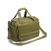 Backpacking Packar Militär Tactical Handgun Bag Waterproof Shoulder Accessories Training Shooting Range Supplies 230828