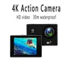 2.0 "Eylem Kamerası Ultra HD 4K 30fps WiFi Sualtı Kameraları Su Geçirmez Kask Bisiklet Video Kameraları Açık Hava Spor Kamerası HKD230828