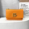 22% OFF Bag 2024 New Launch Designer Handbag hand small square Sicilian letter flip chain soft leather one-shoulder cross-body simple women's