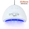 Suszarki paznokci Sunone 48 W lampa UV do suszarki paznokci Lampa LED do manicure utwardzanie Poly Gel Pilna paznokciowa susza z ruchem narzędzia do paznokci x0828