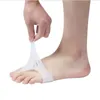 Acessórios de peças de sapato 1 par osso ortopédico joanete correção pedicure silicone hálux valgus corretor chaves dedos separador pés ferramenta de cuidados 230826