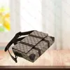 Designerka torba na posłańca skórzana teczka listoła Moda wytłaczona torba na jedno ramię najwyższej jakości torebka torba Temperament Square Crossbody Bag M45727