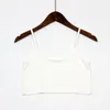 Camisoles & Tanks Women Sexy Sleeveless Tops Short Square Collar Tank Underwear Lingerie Crop Top Camisole Comfort White Black