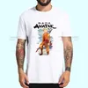 Herr t-skjortor avatar den sista airbender korta ärmen cool camiseta skjorta män sommar mode rolig t-shirt