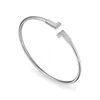 High Quality Designer Design Bangle Stainless Steel Titanium Steel Bracelets Fashion Jewelry Gifts for Men and Women