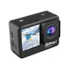 2023 NOWOŚĆ 5K WIFI Anti-Shake Action Camera 4K 60FP podwójny ekran szeroki kąt 30 m wodoodporny aparat sportowy z zdalnym sterowaniem HKD230828